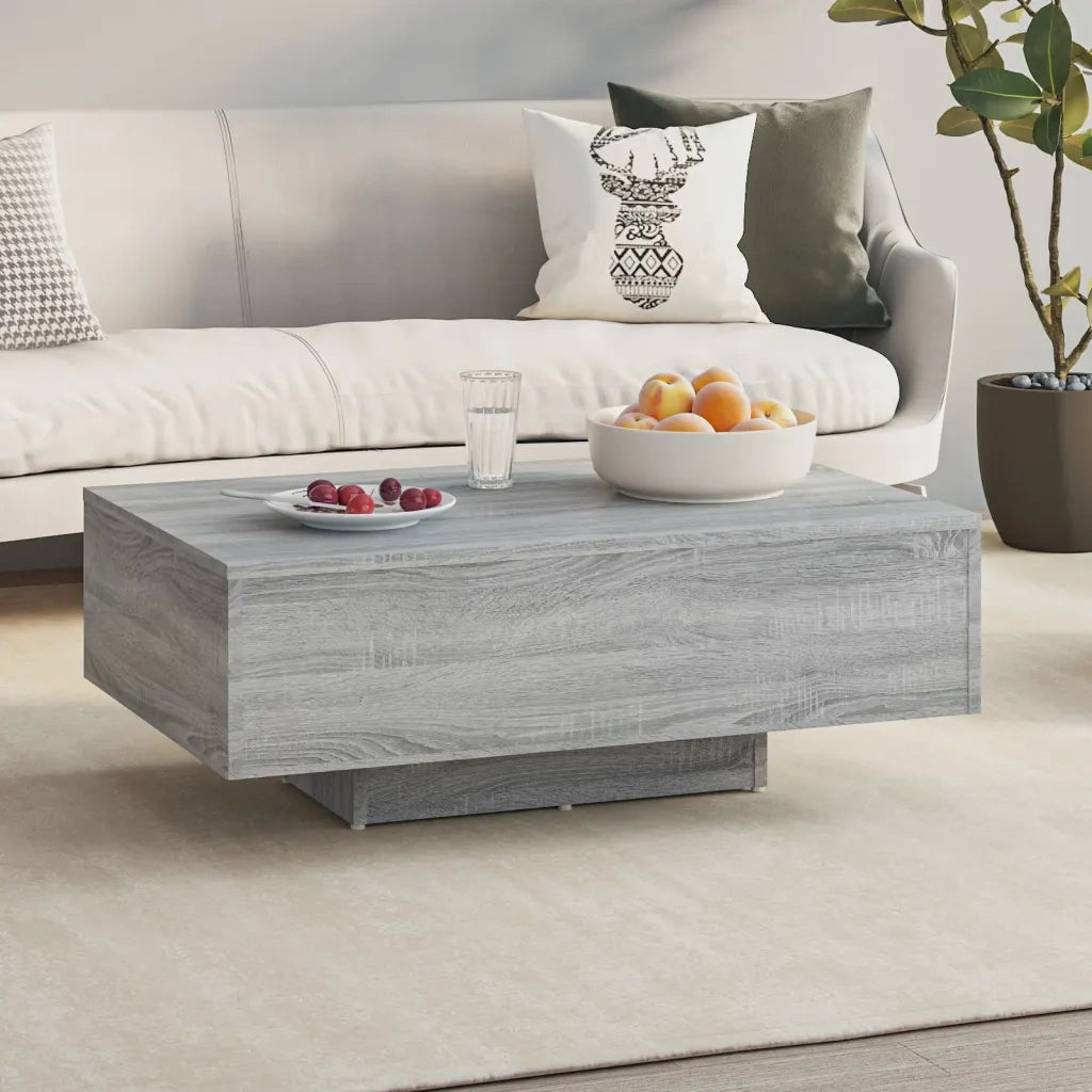 Tavolino da salotto | Tavolino da caff¨¨ | Tavolino da Soggiorno Grigio Sonoma 85x55x31 cm Legno Multistrato