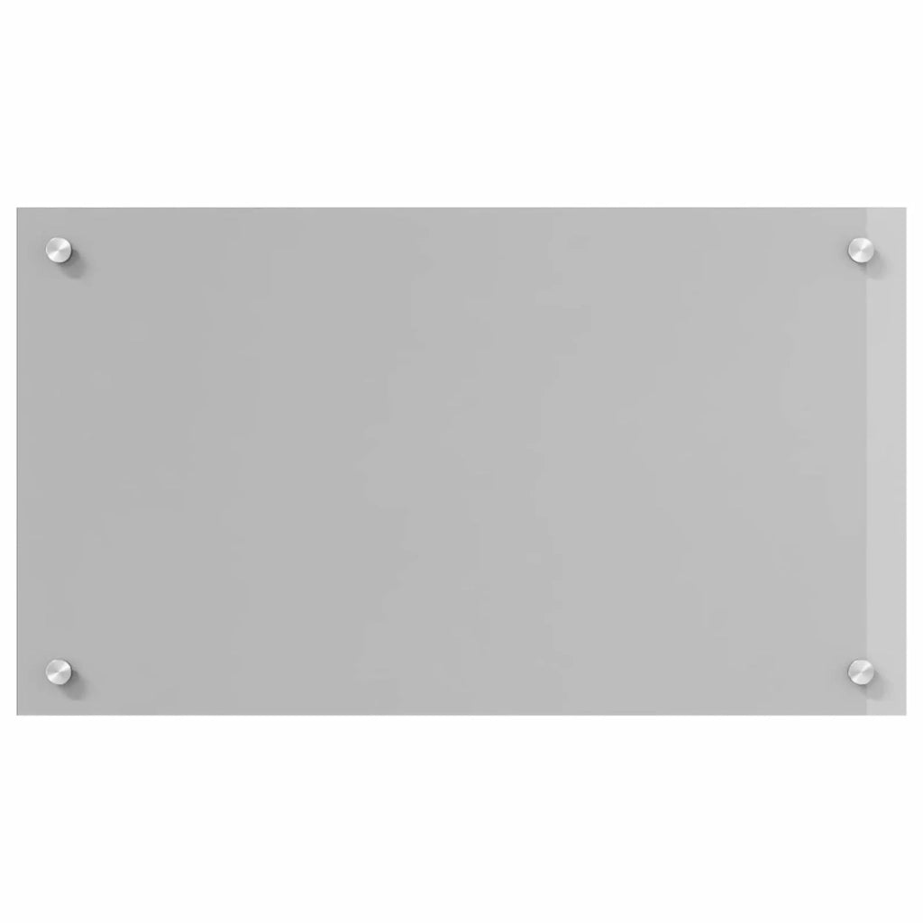 Schienale da cucina Grigio chiaro 70 x 40 cm vetro temperato 42001226