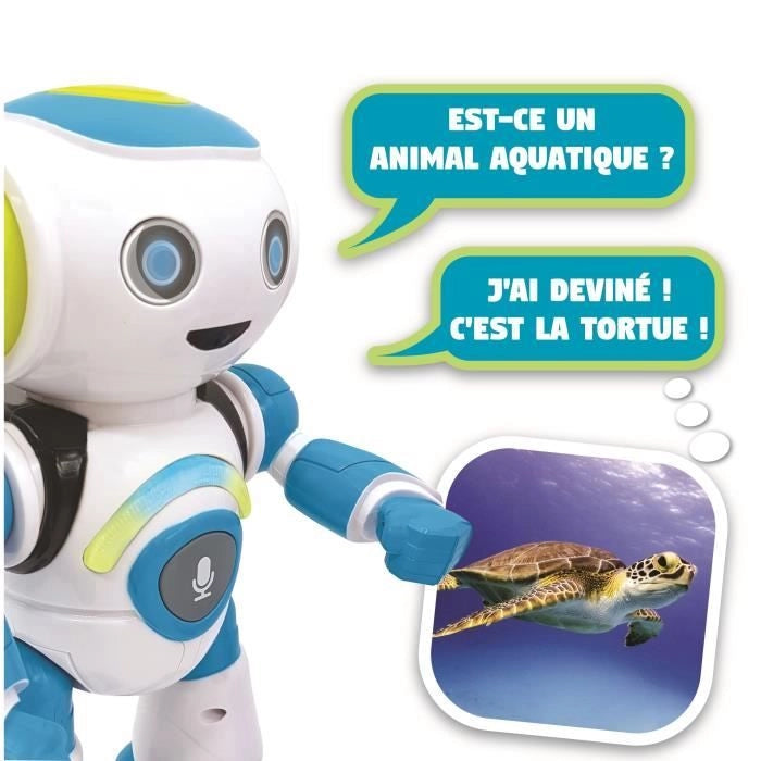 LEXIBOOK - POWERMAN Junior - Robot educativo interattivo - Età 3+