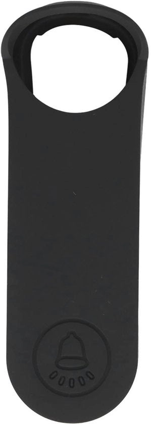 Protezione per interfono - Materiale silicone - Resistente alla polvere - Duraturo - Colore Nero - Protezione per interfono - Adatto per Google Nest - Colore Nero