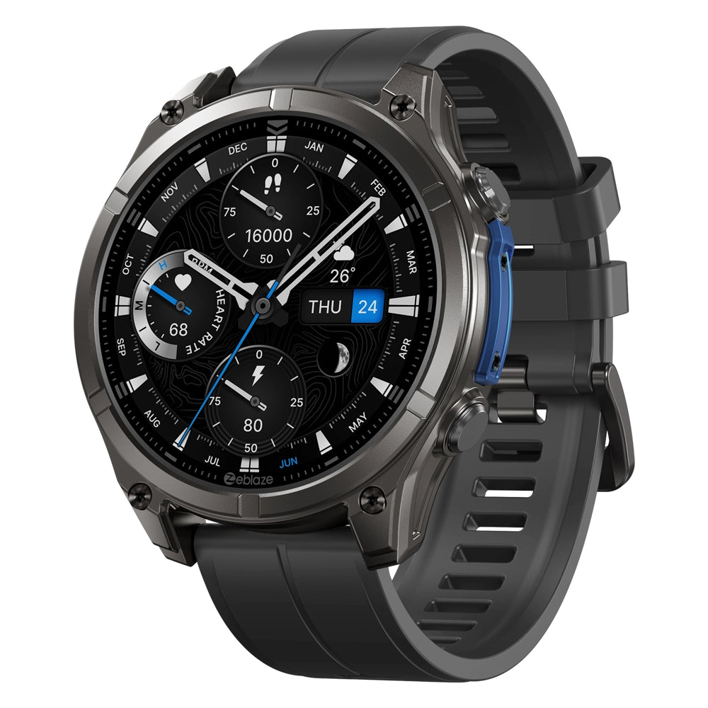 Smartwatch Orologio Intelligente con schermo AMOLED da 1;43 pollici; impermeabile 5ATM IP69K; monitoraggio della frequenza cardiaca; SpO2; sonno e attività sportiva