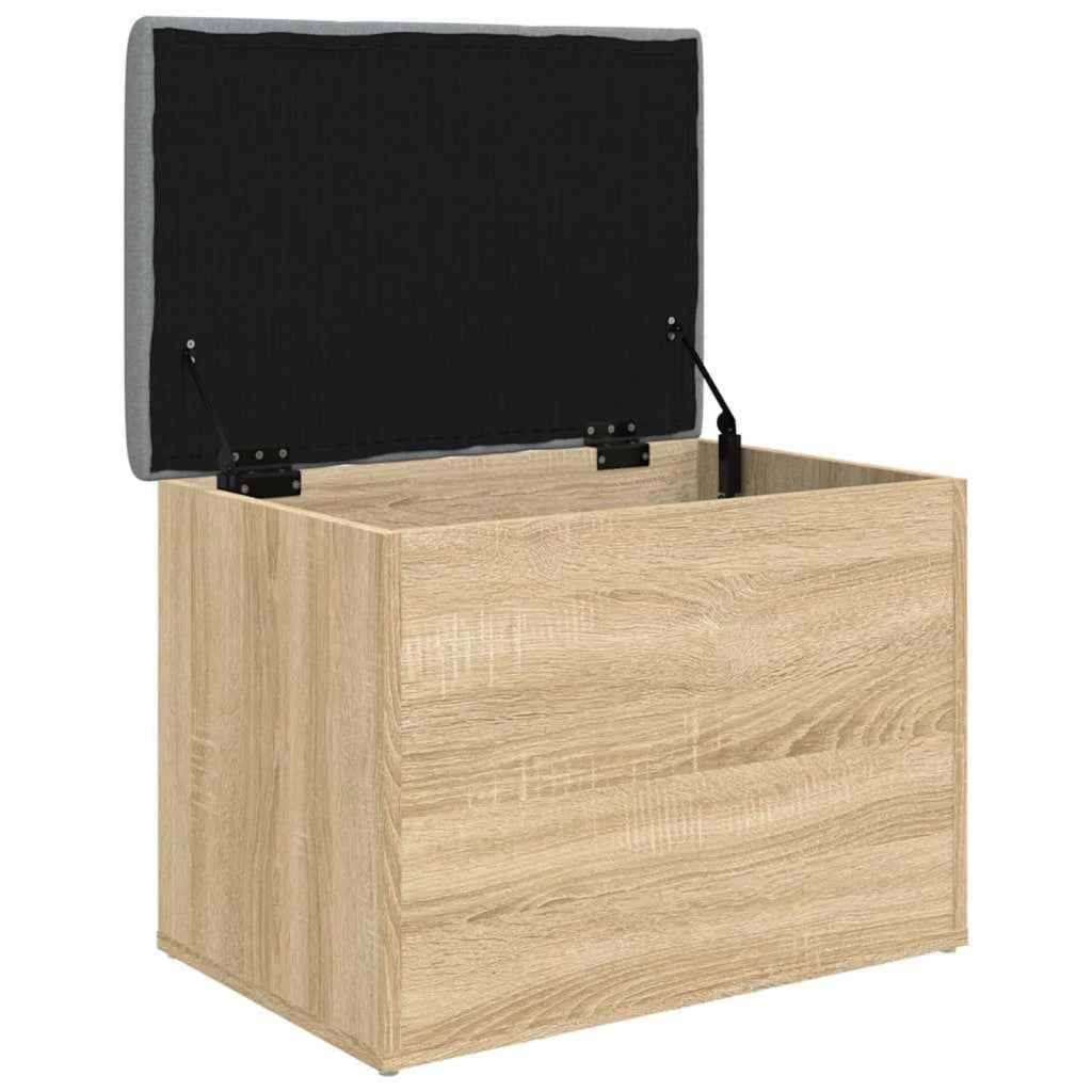 Panca Contenitore Rovere Sonoma 62x42x45 cm Legno Agglomerato 835042