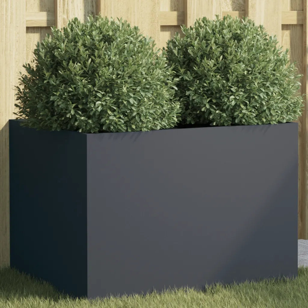 Fioriera Antracite 62x47x46 cm in Acciaio Laminato a Freddocod mxl 113033