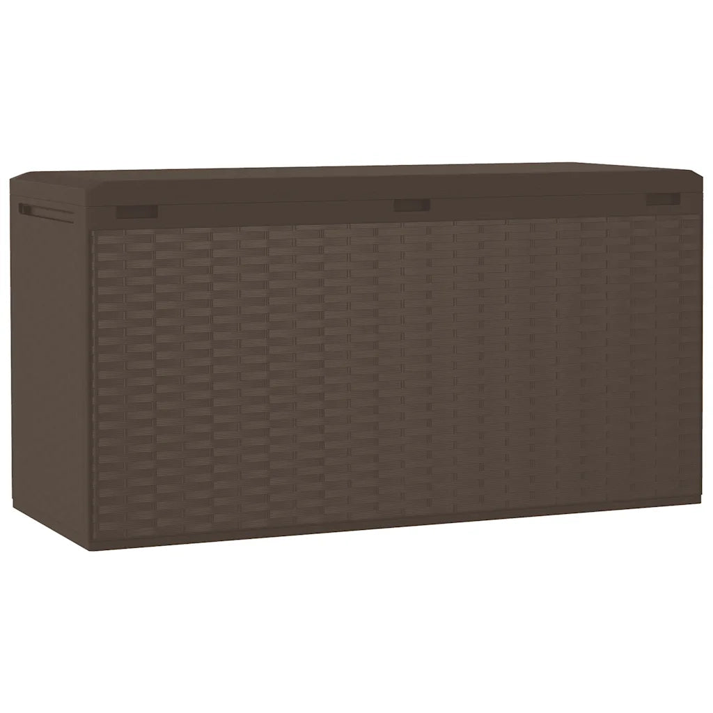 Baule da Giardino Marrone 114x47x60 cm CFW2584435