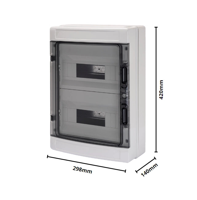 Gewiss centralino parete 24 moduli stagno ip65 gw40104