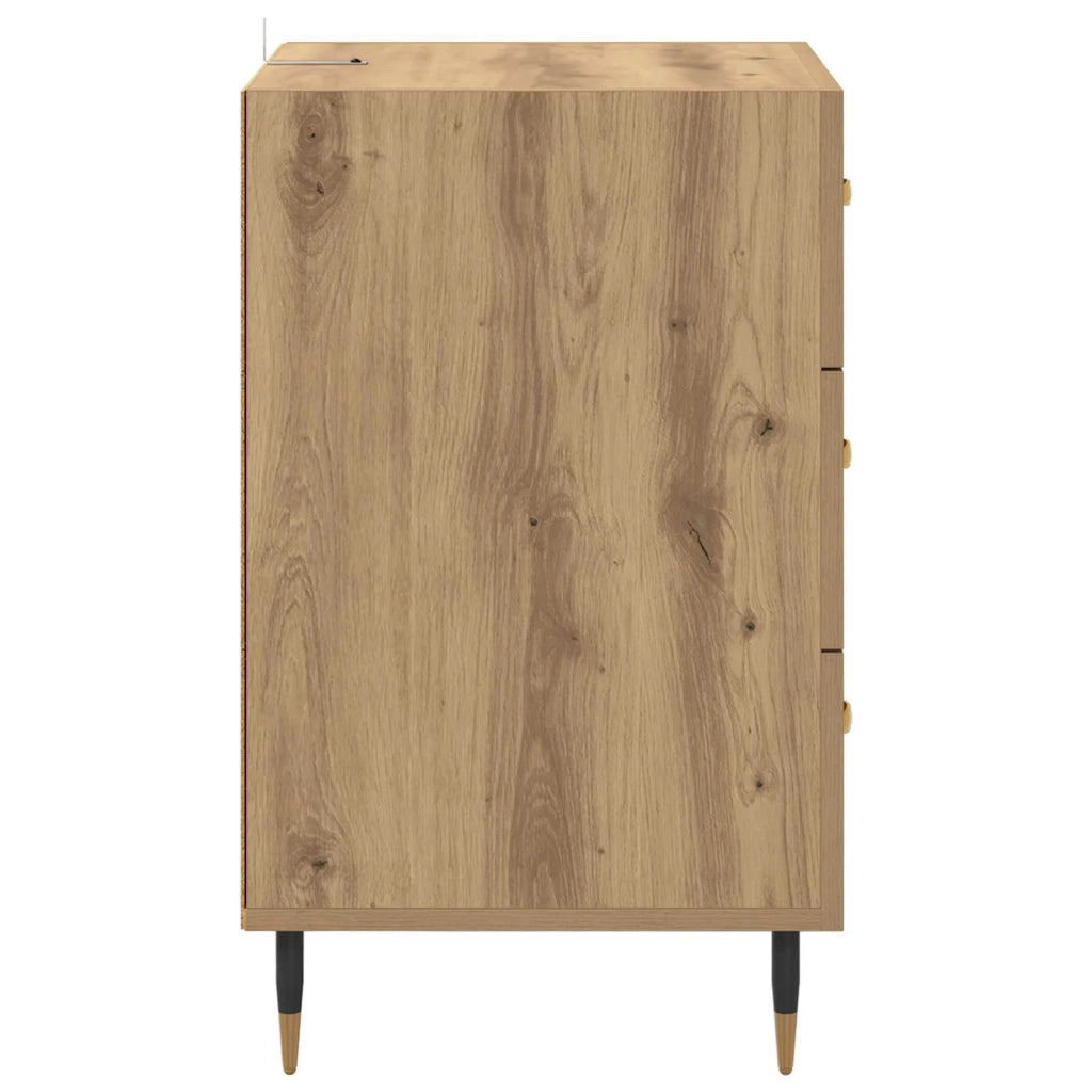 Armadio da Notte Rovere artigianale 40 x 40 x 66 cm
