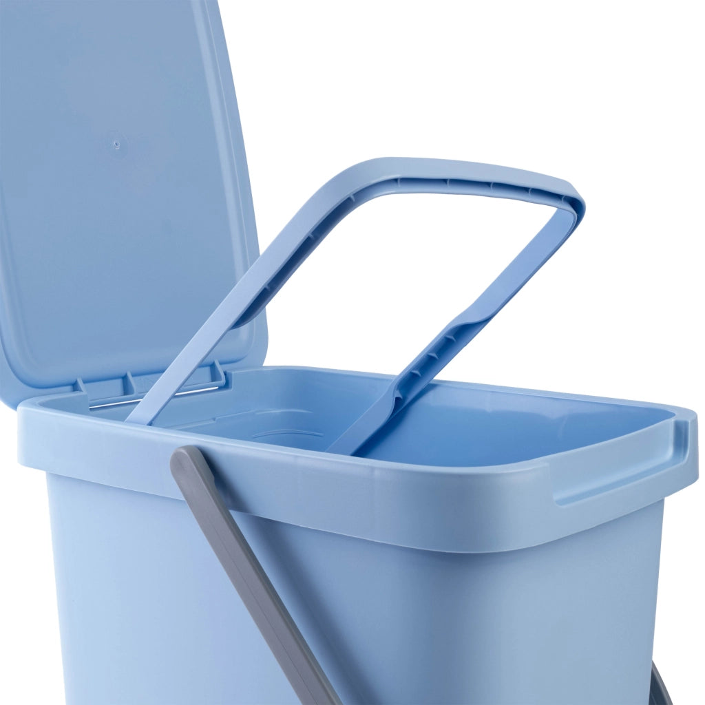 KADAX Zestaw koszy SYSTEMA Q COLLECT 25L jasny zie