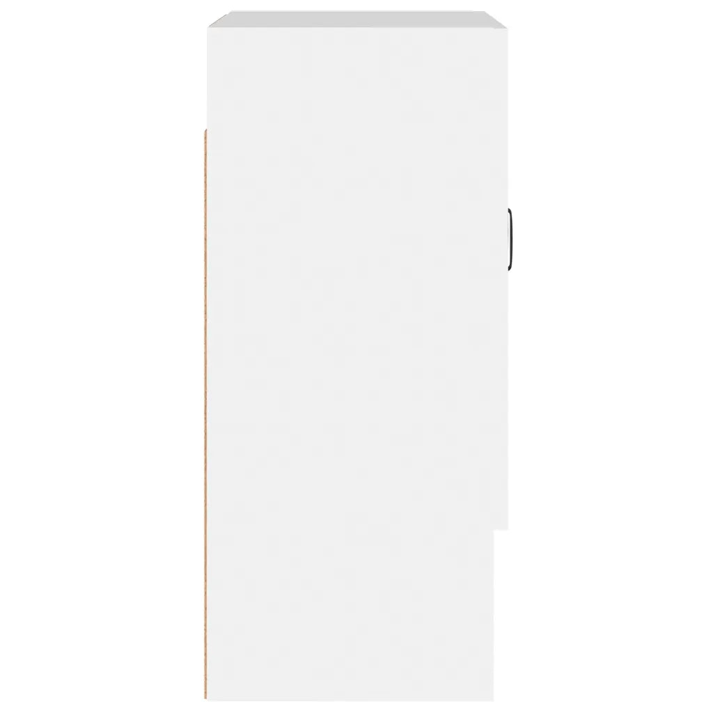 Armadietto a Muro | Mobile a Parete Bianco 60x31x70 cm in Legno Multistrato