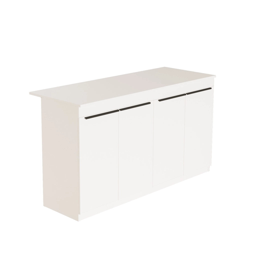 Tavolo da cucina in legno "Lark" - 160 x 60 x 90 cm - Bianco