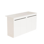 Tavolo da cucina in legno "Lark" - 160 x 60 x 90 cm - Bianco