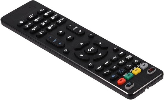 Pulsante Remoto Universale per Box IPTV - Portata di 10m - 2 Batterie AAA - Design Portatile e Comodo
