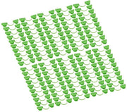 Clip di fissaggio per cassetti - 100 pezzi - clip di bozza con doppia testa - clip di pellicola adesiva - adatto per cassetti - installazione facile - clip di fissaggio