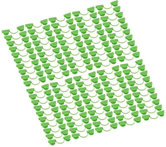 Clip di fissaggio per cassetti - 100 pezzi - clip di bozza con doppia testa - clip di pellicola adesiva - adatto per cassetti - installazione facile - clip di fissaggio