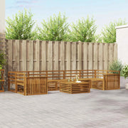 Set di divani da esterno 8 pcs Naturale 3373174