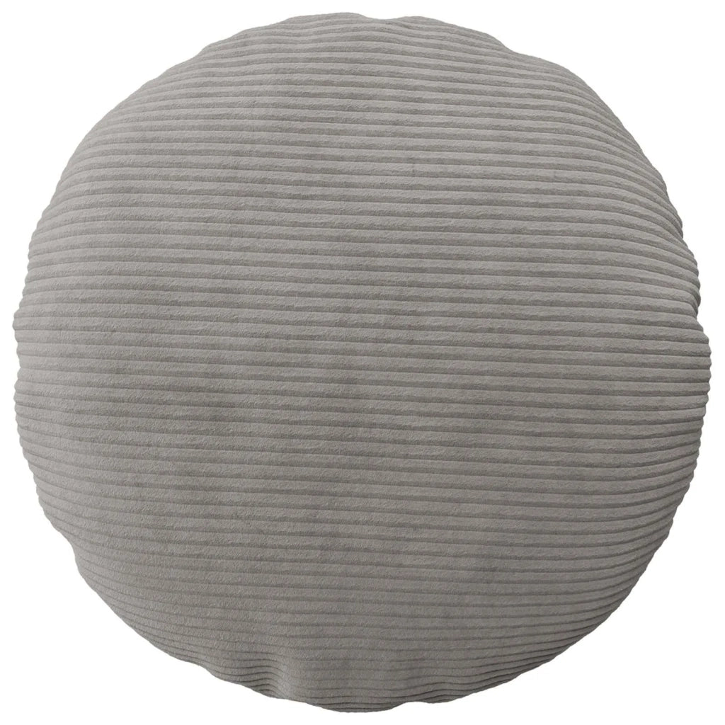 Federa 2 pcs HEERLEN Grigio Chiaro Ø 40 cm corduroy 922269