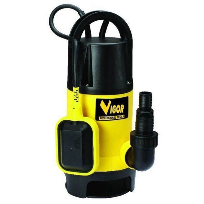 Vigor SUB AL-750 AUT Elettropompa Sommersa Automatica per Acque Sporche 750 W 220V 1-1-2'' Maschio colore Nero