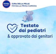 NIVEA BABY DETERGENTE SOFFICI BOLLE BAGNETTO PER BAMBINI DELICATO CON ESTRATTI DI FIORI DI TIGLIO E CAMOMILLA 450 ML