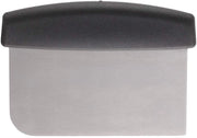 Schrappatore per cucina in acciaio inossidabile - Design ergonomico - Superficie liscia - Duraturo - Resistente alla corrosione - Piastra di cottura