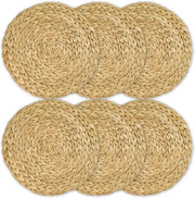 Piatti per tavola a forma di acqua di loto - Set da 6 - Lavabile - 30 cm