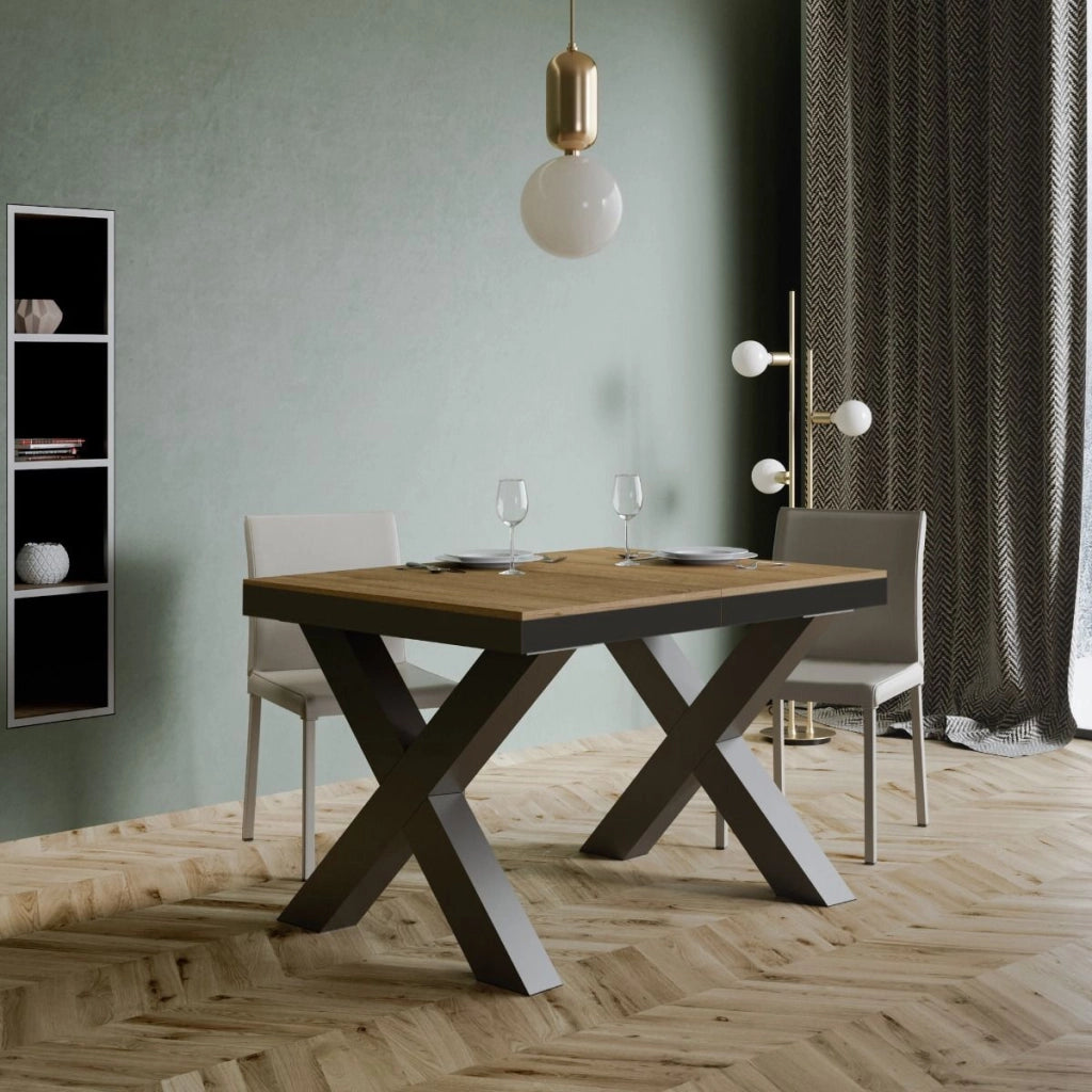 Tavolo Allungabile 120-380x90x77 cm Traffic Evolution Quercia Naturale