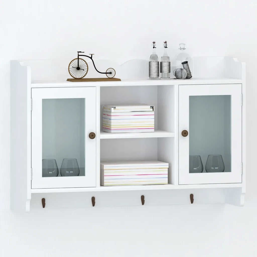 Mobile Pensile in MDF Porta DVD/Libri/Bicchieri 242435