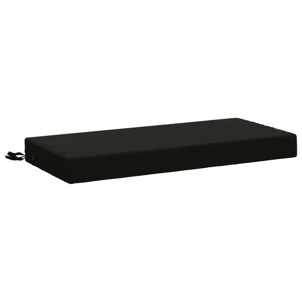 Cuscini per Panchina a 2 Pezzi SOEST 2 pz 100% Poliestere Nero 949517