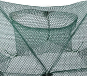 Sac da pesca automatico pieghevole trasportabile con sei fori in nylon resistente con chiusura a raccordo