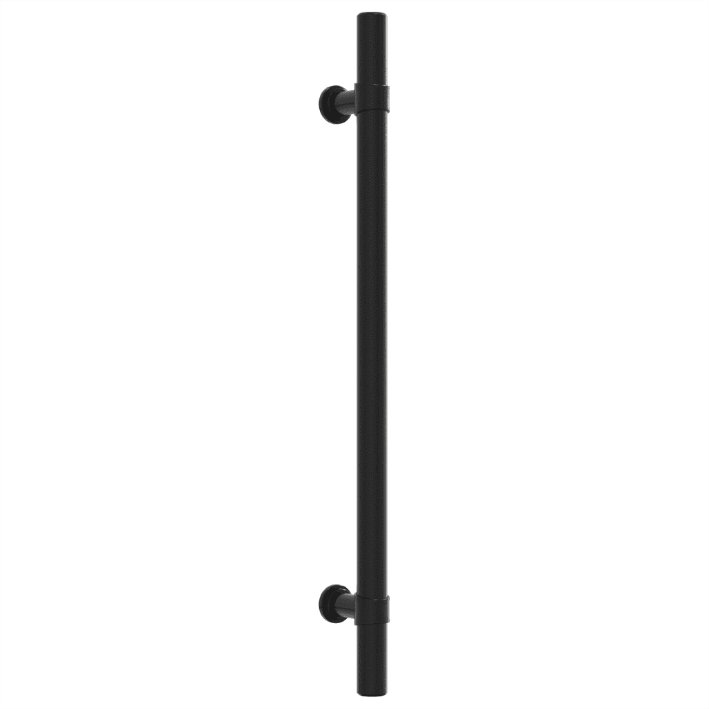 Maniglie per Mobili 10 pz Nere 192 mm in Acciaio Inox CFW1032412