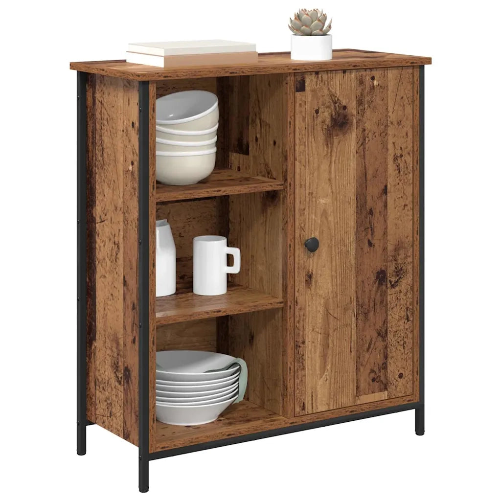 Credenza-Buffet-Armadio da cucina Legno vecchio 70 x 30 x 80 cm Legno multistrato