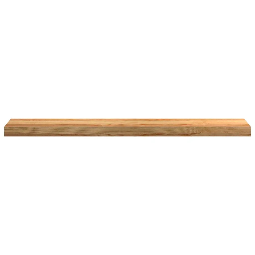 Davanzali 2 pz Marrone Chiaro 100x15x2 cm Legno Massello Rovere 4009128