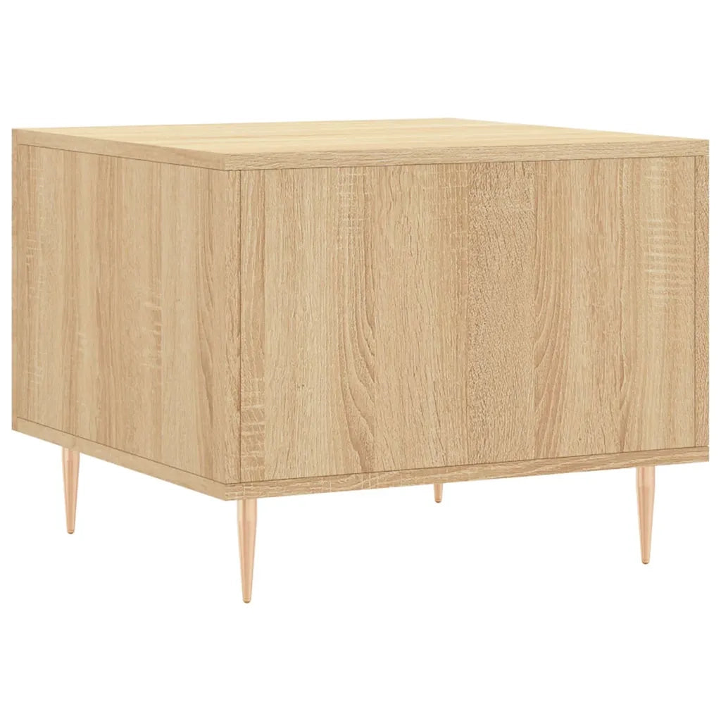 2 pz Tavolini salotto | Tavolino da caff¨¨ | Tavolino da Soggiorno Rovere Sonoma 50x50x40cm Legno Multistrato