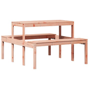 Tavolino da Giardino | Tavolo da Picnic 110x134x75 cm in Legno Massello di Douglas