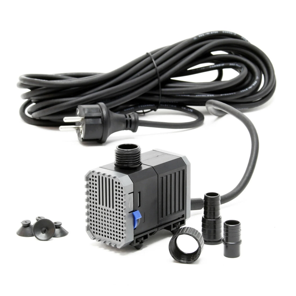 Pompa per laghetto con filtro 500 litri all'ora 7 watt cavo da 10 m 16_0002159
