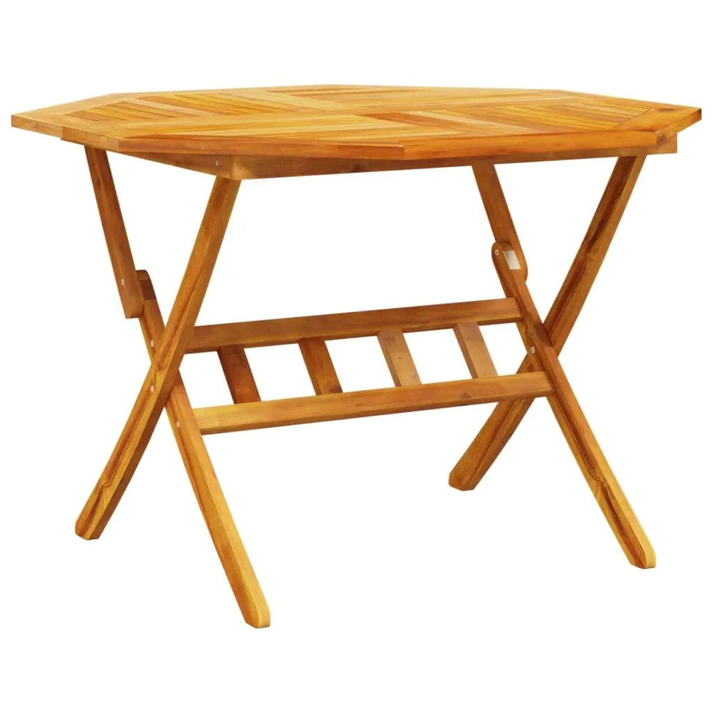 Set da Pranzo per Giardino 5 pcs Marrone 3375707