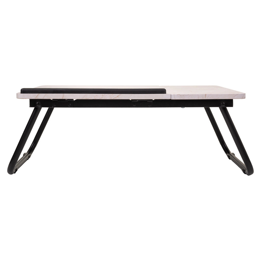 Tavolo scrivania pieghevole bianco 61x35,5x20h