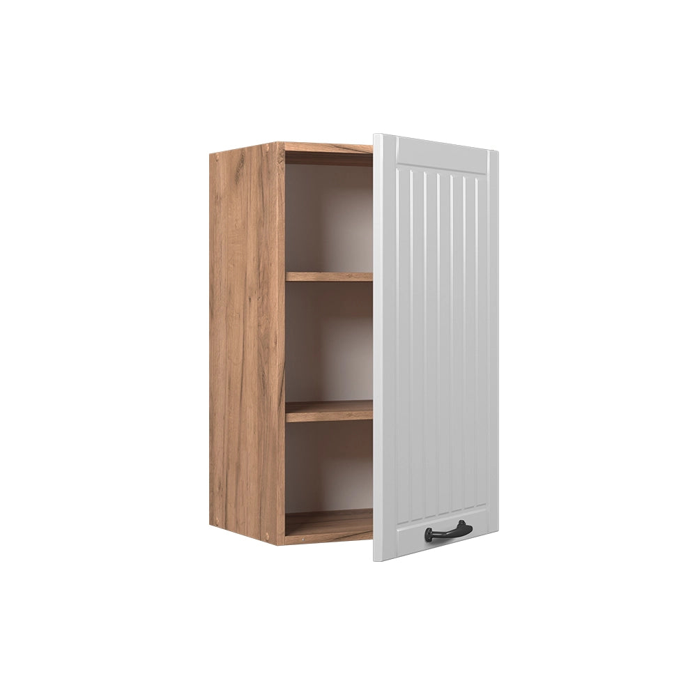 Vicco Pensile da cucina Bianco casa di campagna 45 cm