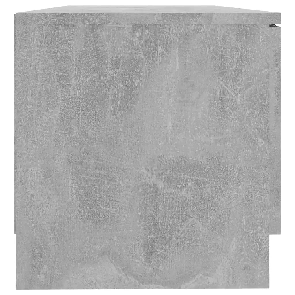 Mobile Porta TV Grigio Cemento 80x35x36,5 cm Legno Multistrato 811474