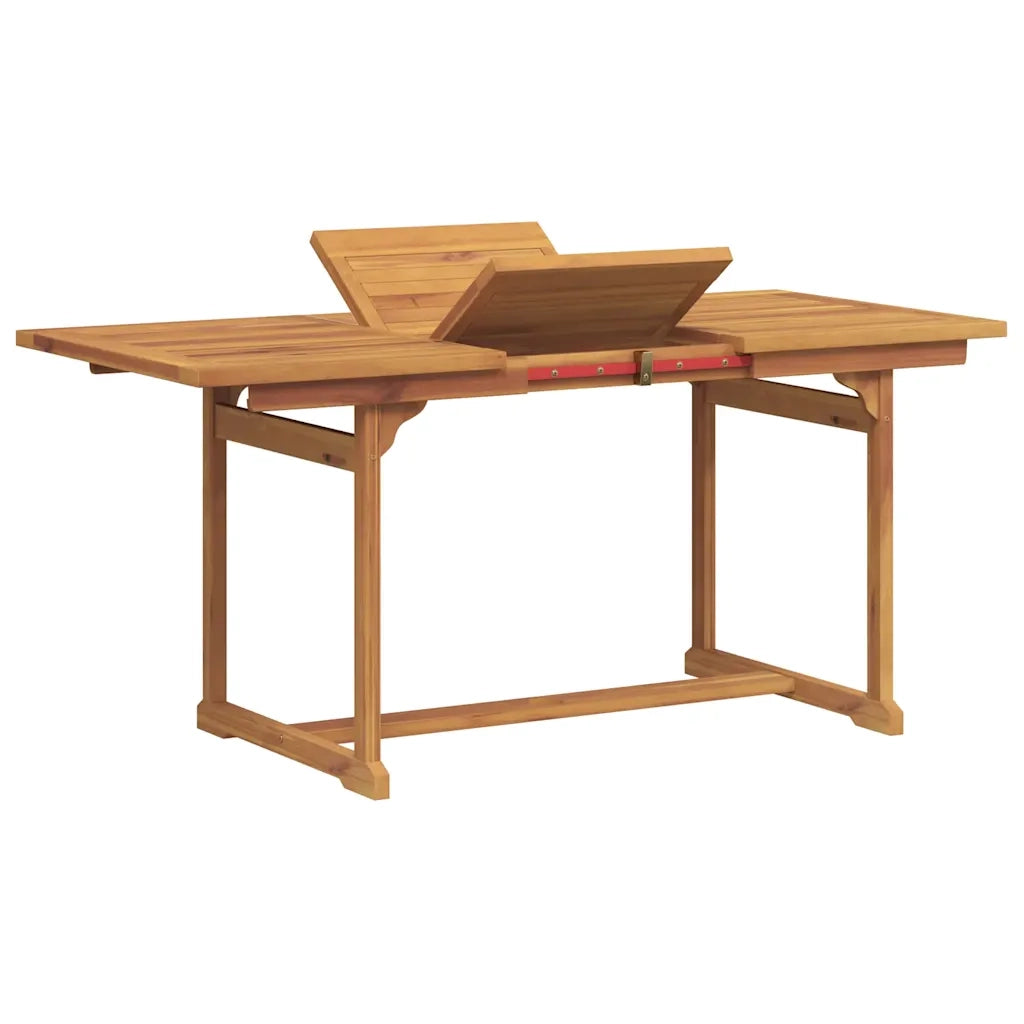 Set Pranzo da Giardino 5pz Legno Massello di Acacia e Textilene 3279310