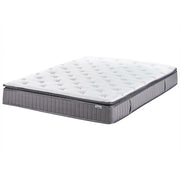Materasso a molle insacchettate EU misura matrimoniale 180 x 200 cm con imbottitura in memory foam rinfrescante rivestimento rimovibile 3 piedi dura rigidità design moderno trapuntato