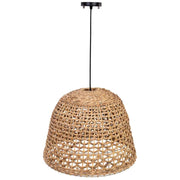 Lampada da soffitto in fibra di giacinto
