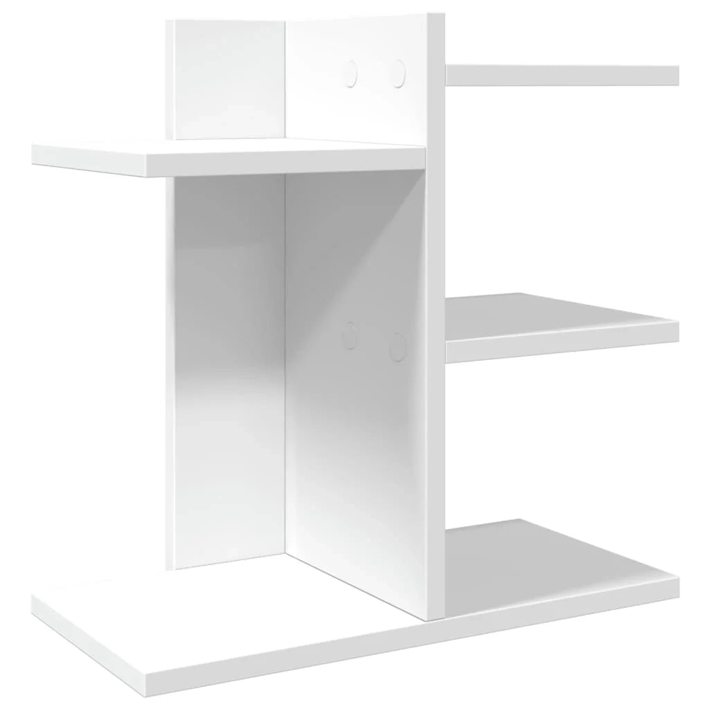 Mobiletto portaoggetti per ufficio 42 x 21,5 x 42 cm in legno ingegnerizzato Bianco 02_0043562