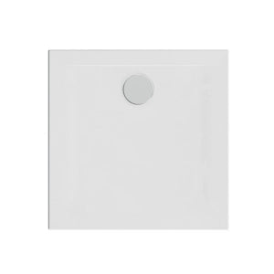PIATTO DOCCIA QUADRATO IN CERAMICA MODELLO SQUASH H.4 - CM 80X80  - CEI