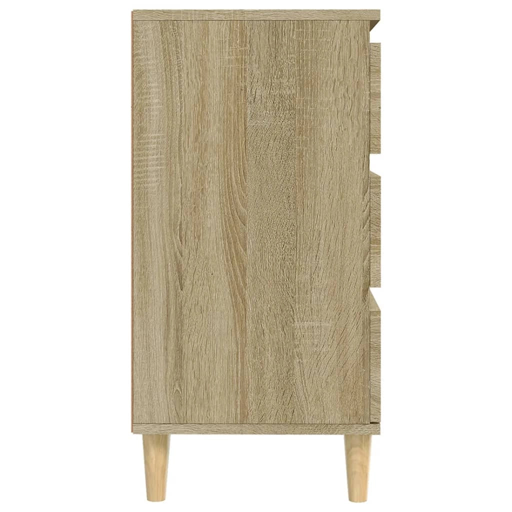 Buffet credenza cassettiera armadio mobile contenitore organizer cucina soggiorno rovere Sonoma 60 x 35 x 70 cm legno ingegnerizzato marrone 02_0031598