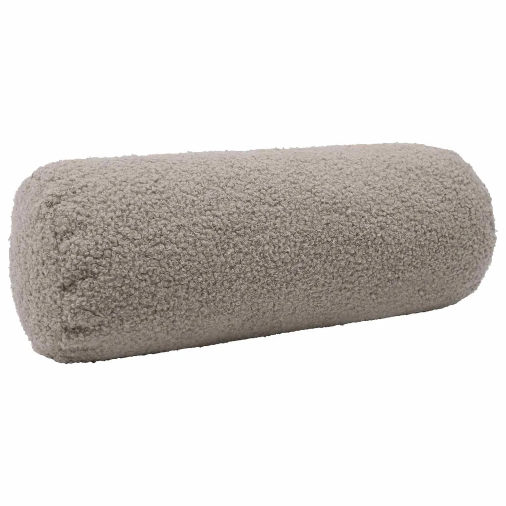 Federa 2 pcs HEERLEN Grigio Chiaro Ø 15 x 40 cm Bouclé 923265