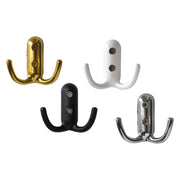 APPENDIABITO A 2 GANCI pz 1 - bianco  - Blister Koncreto