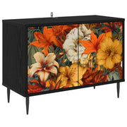 Mobile TV GENNEP 69 x 33 x 50,5 cm Rovere Nero 8007015