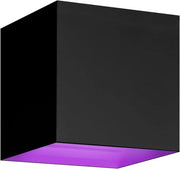 Luce a Parete LED per Uso Interno ed Esterno | Cubo di Luce Moderno Dimmerabile con Controllo WiFi e Bluetooth | IP67 Luce Bianca e a Colori Angolo di Luce Regolabile