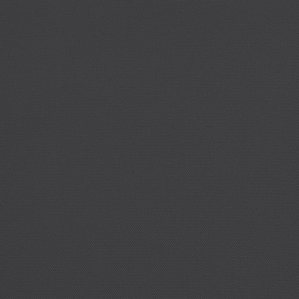 Ombrellone da esterno con palo in alluminio 180 x 130 cm nero 02_0008214