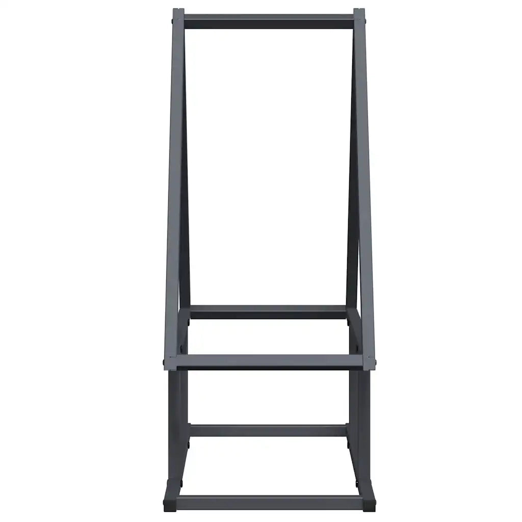 Rastrelliera per Legna da Ardere-Portalegna Antracite 50x25x60 cm
