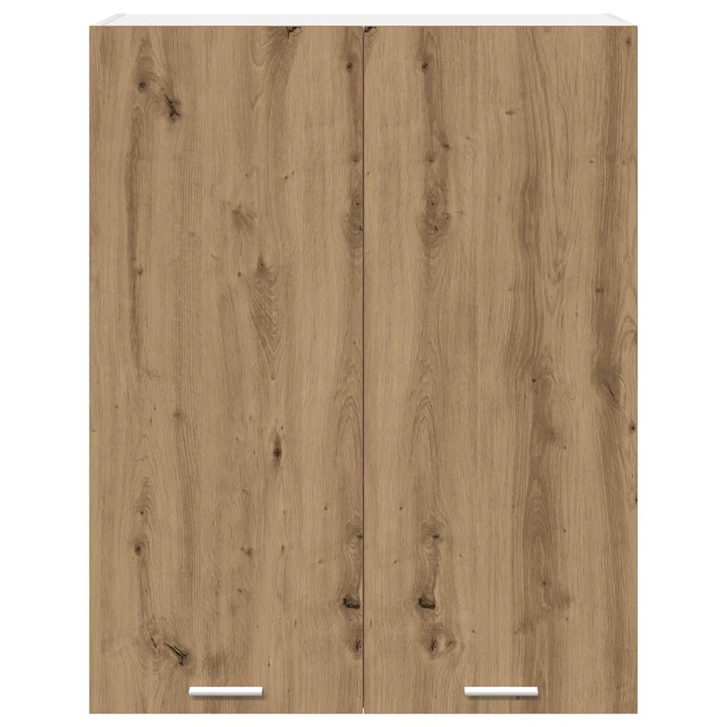 Armadio pensile con porta Rovere artigianale 80 x 31 x 100 cm